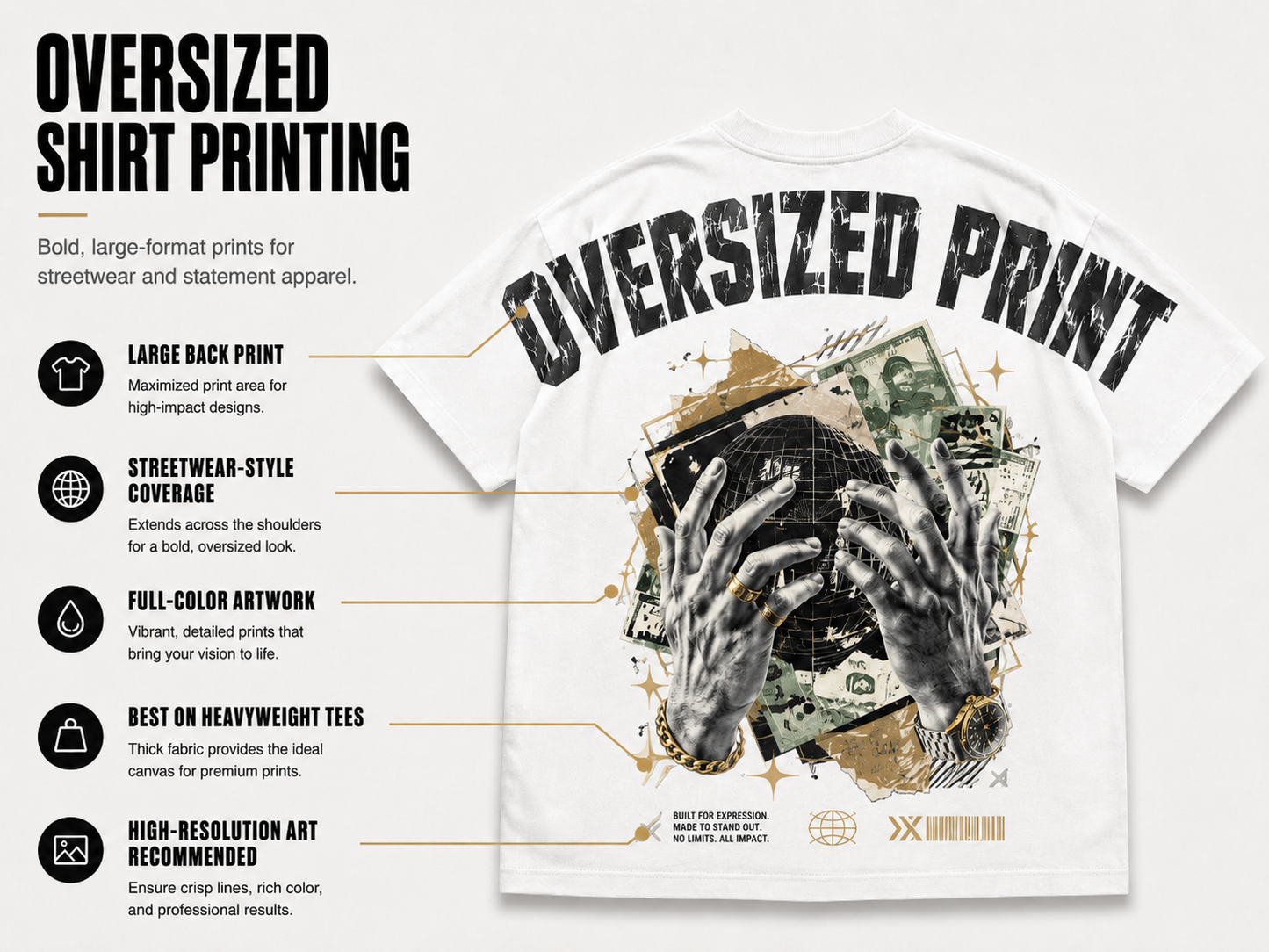 Oversized Sublimation Prints